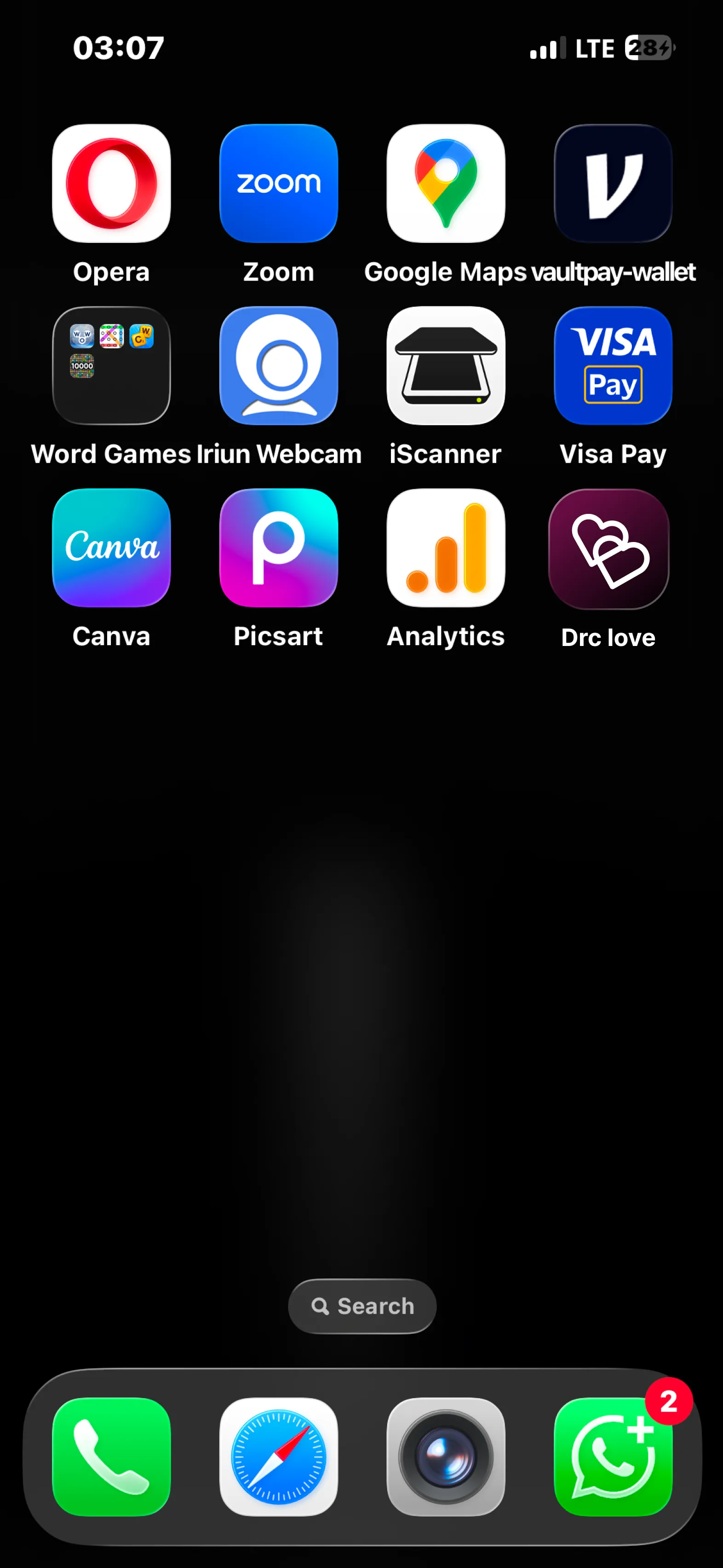 Screenshot of DRC Love