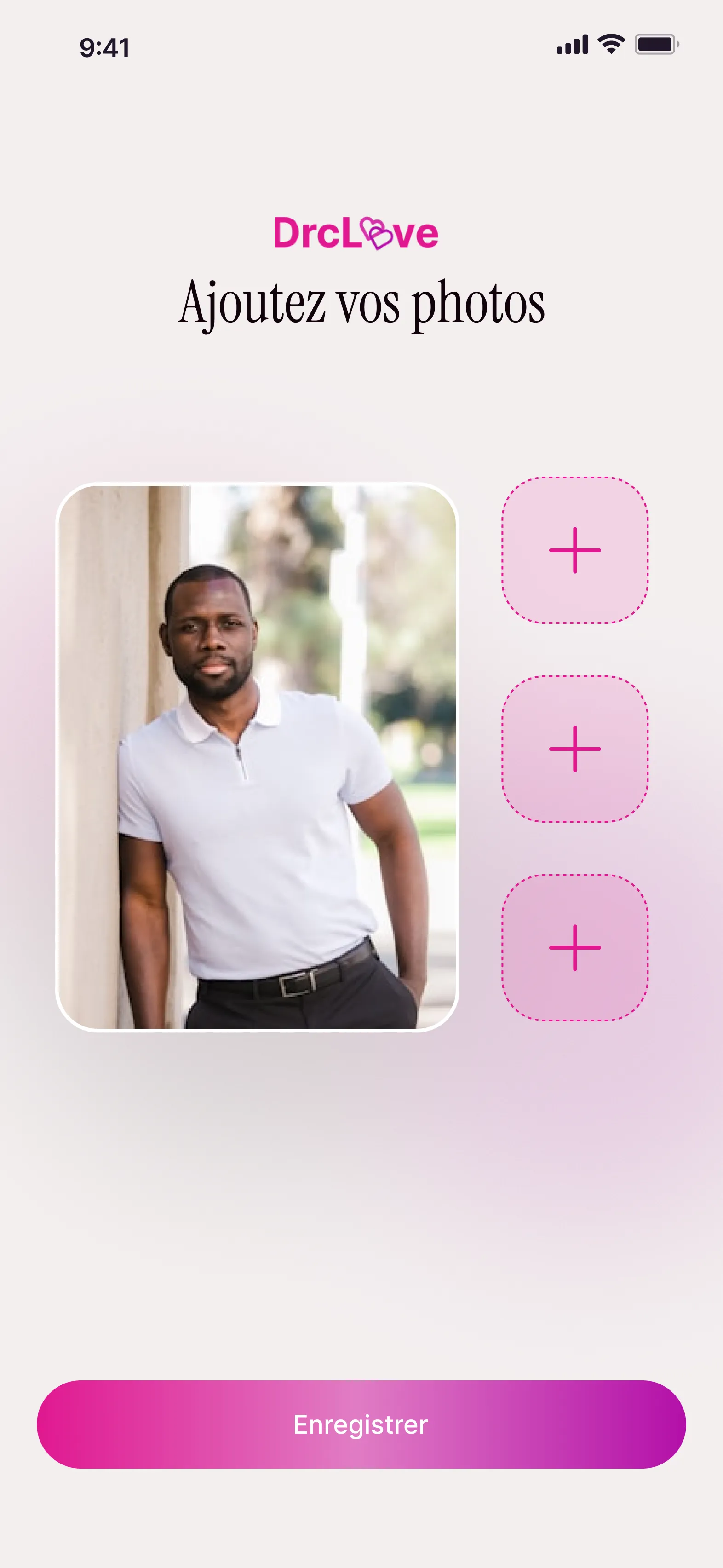 Screenshot of DRC Love