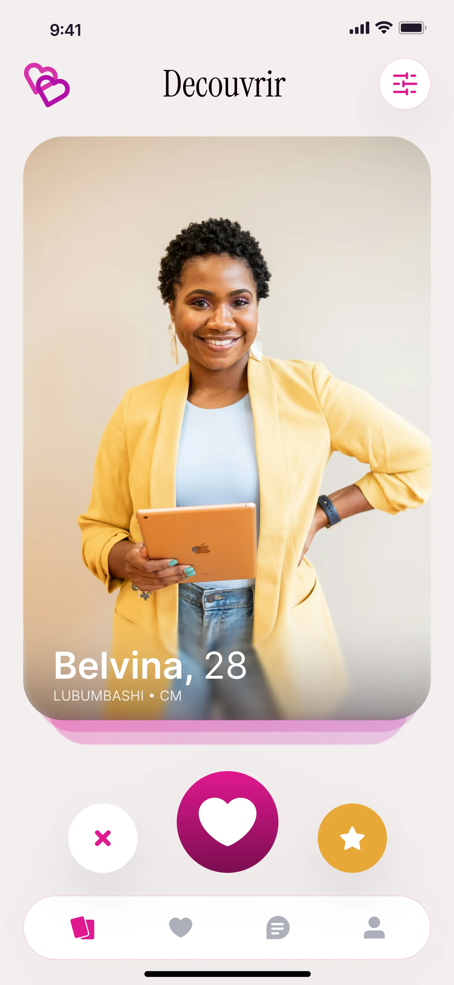 Screenshot of DRC Love