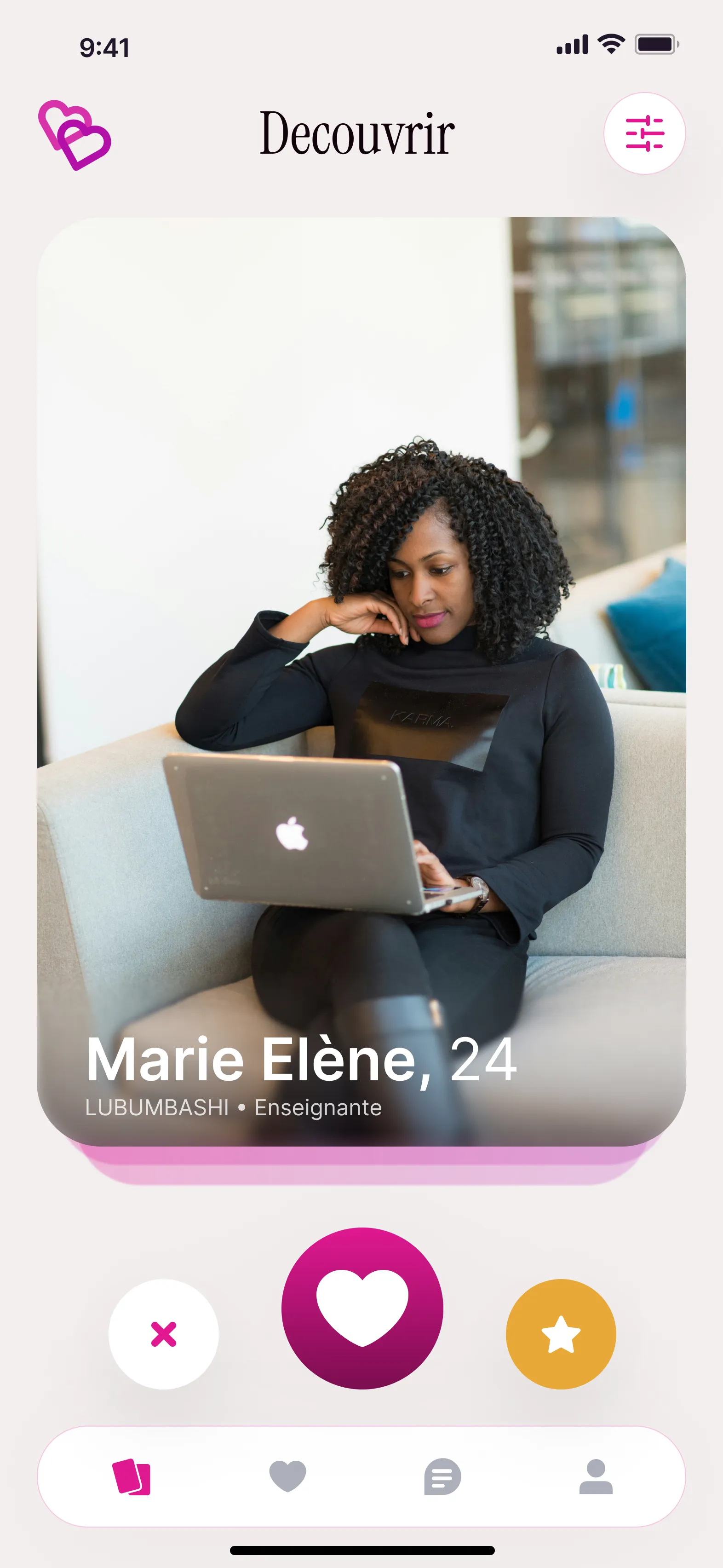 Screenshot of DRC Love