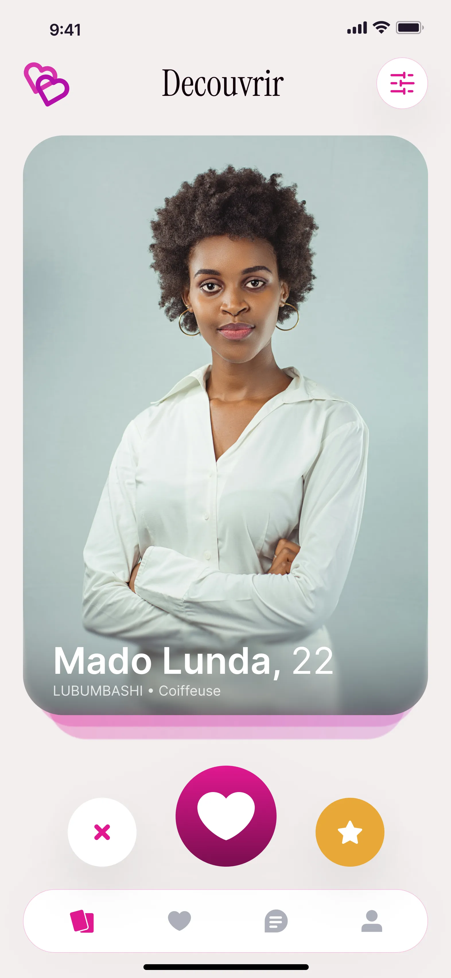 Screenshot of DRC Love