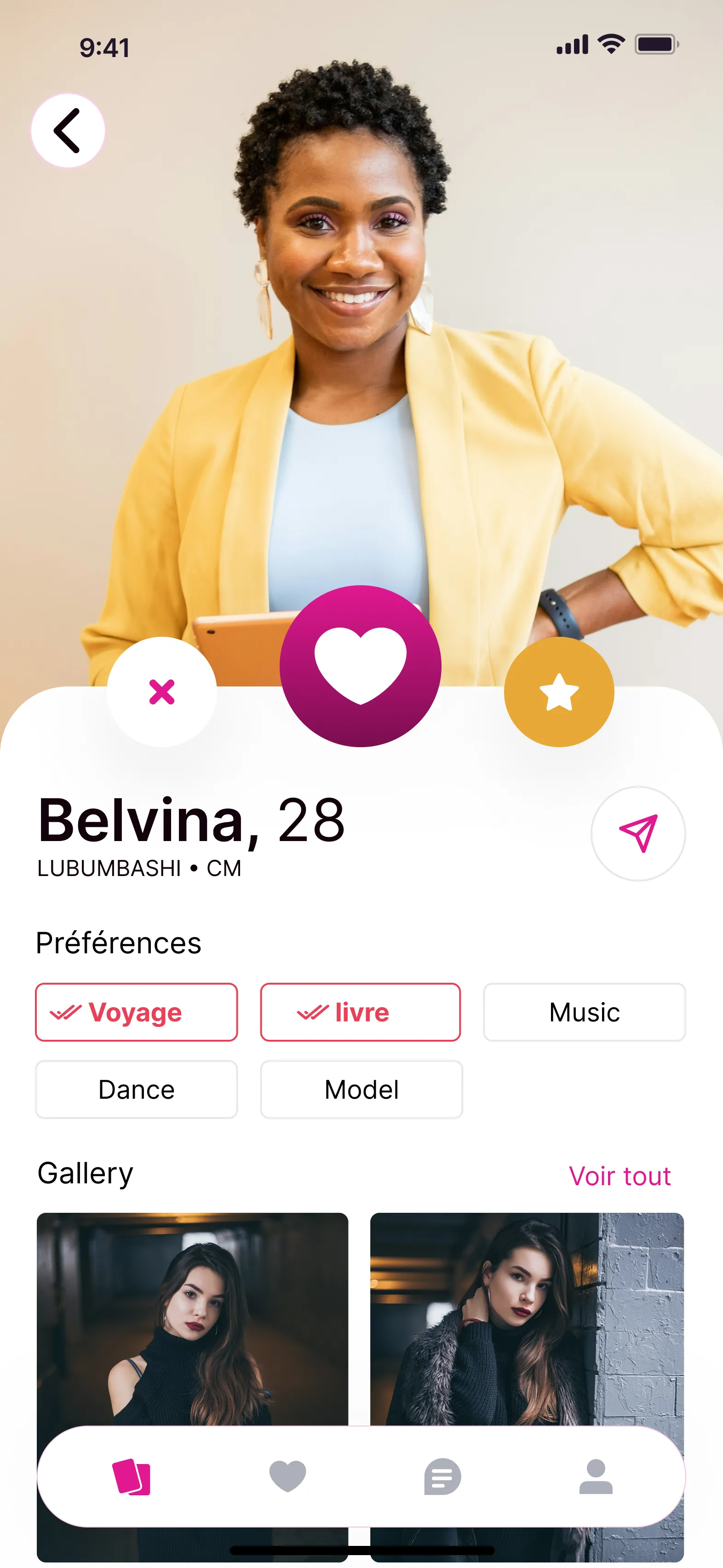 Screenshot of DRC Love