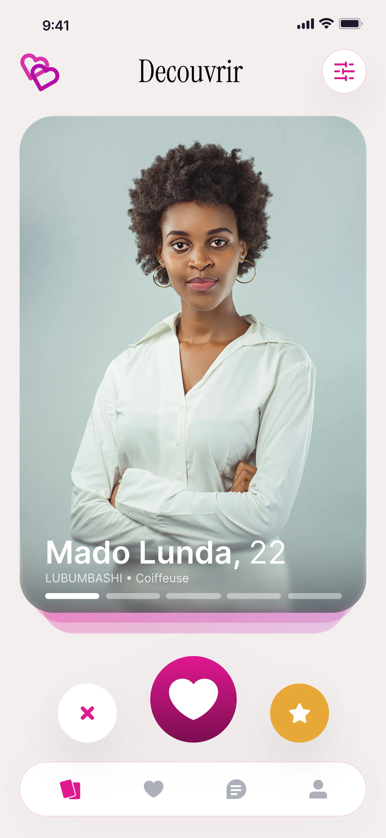 Screenshot of DRC Love