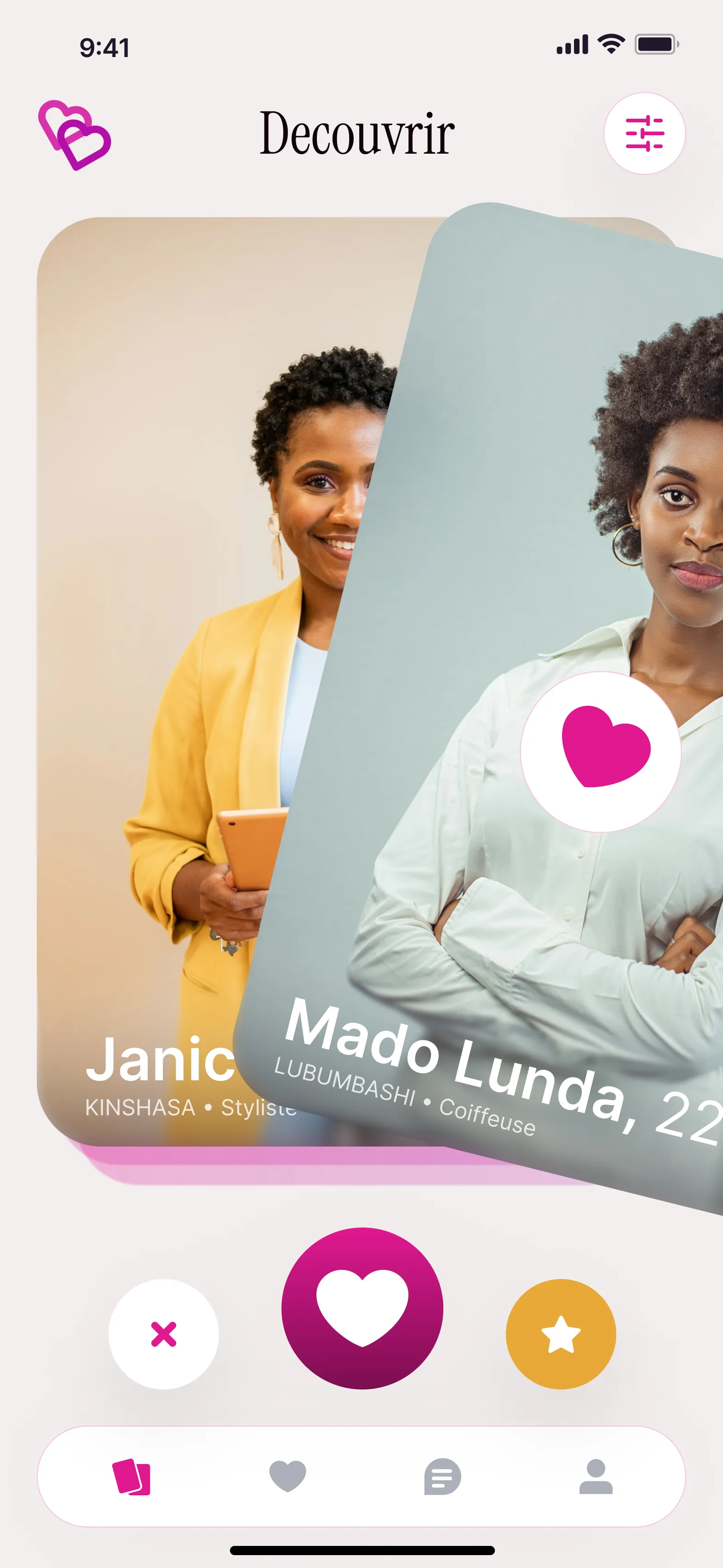 Screenshot of DRC Love