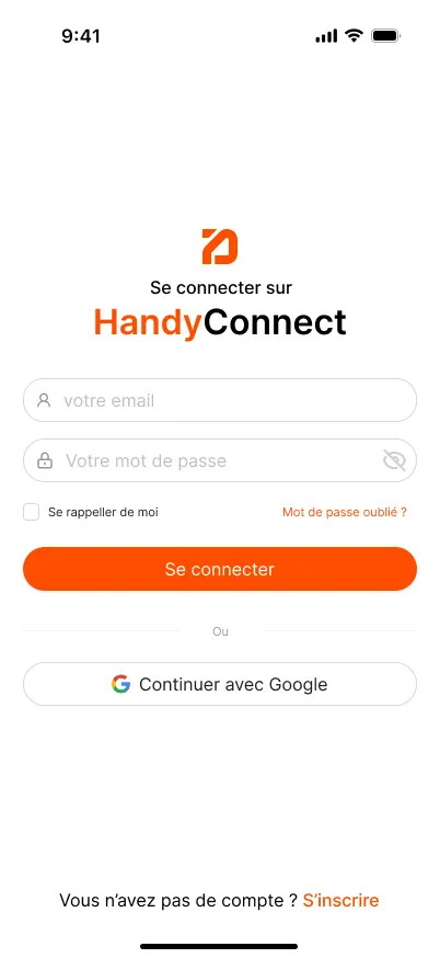 Screenshot of Handy Connect