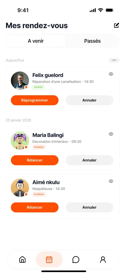 Screenshot of Handy Connect