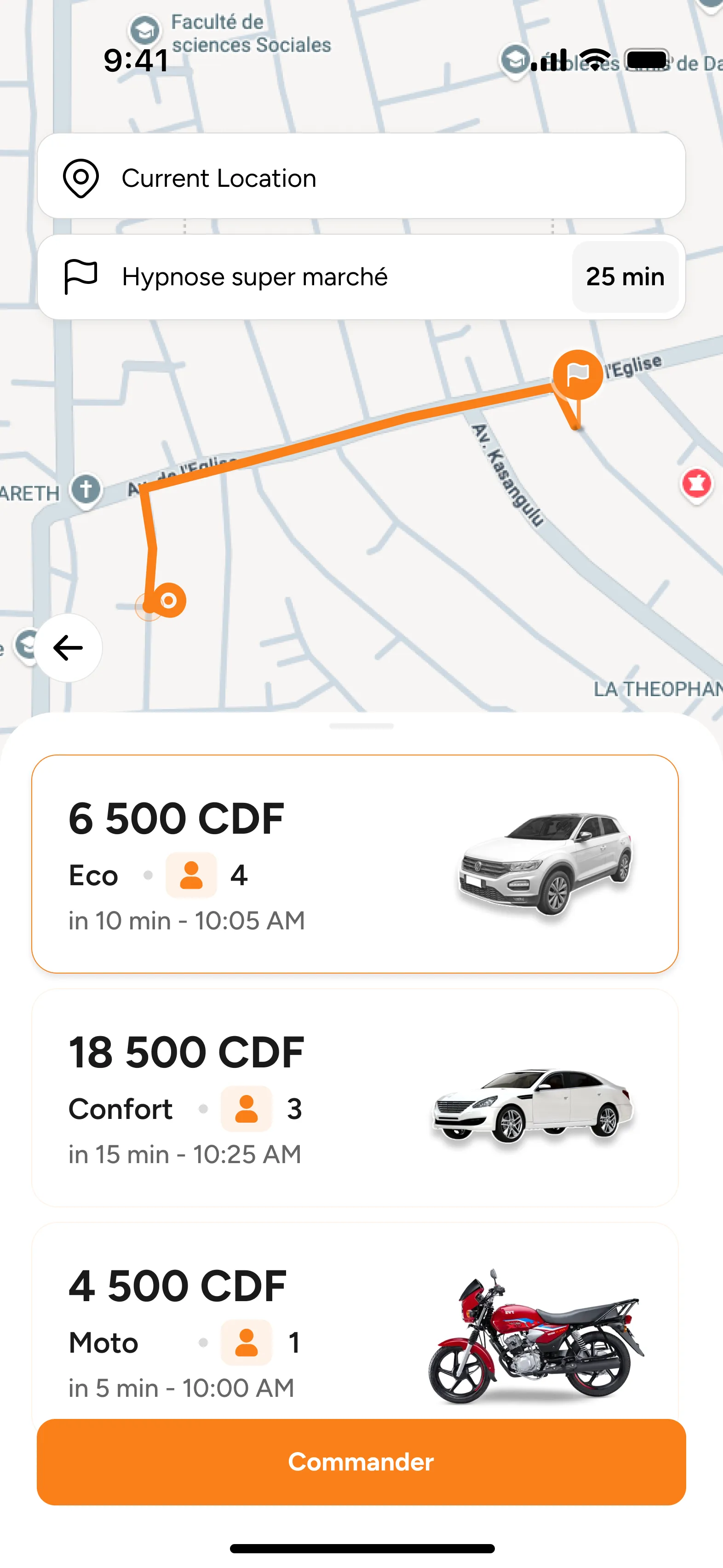 Screenshot of Tshiakani VTC