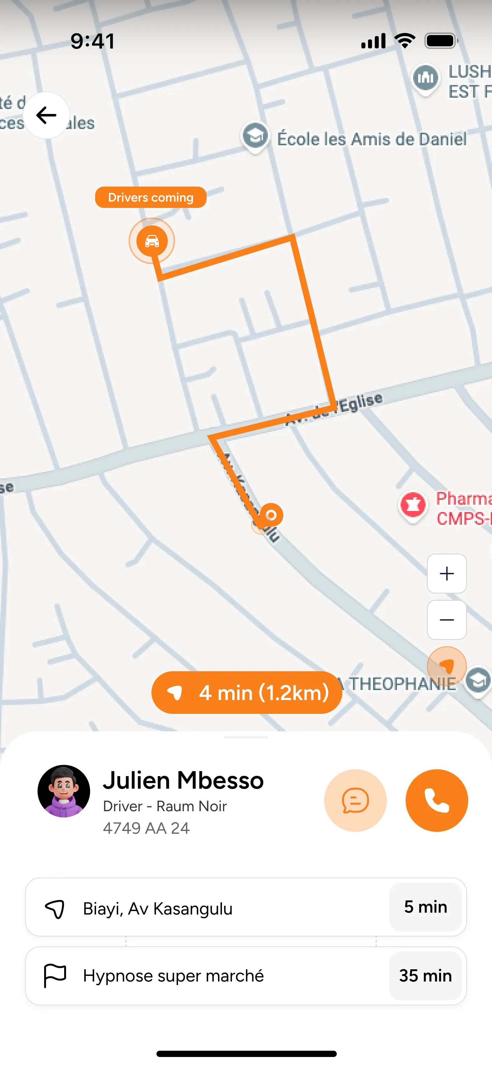 Screenshot of Tshiakani VTC