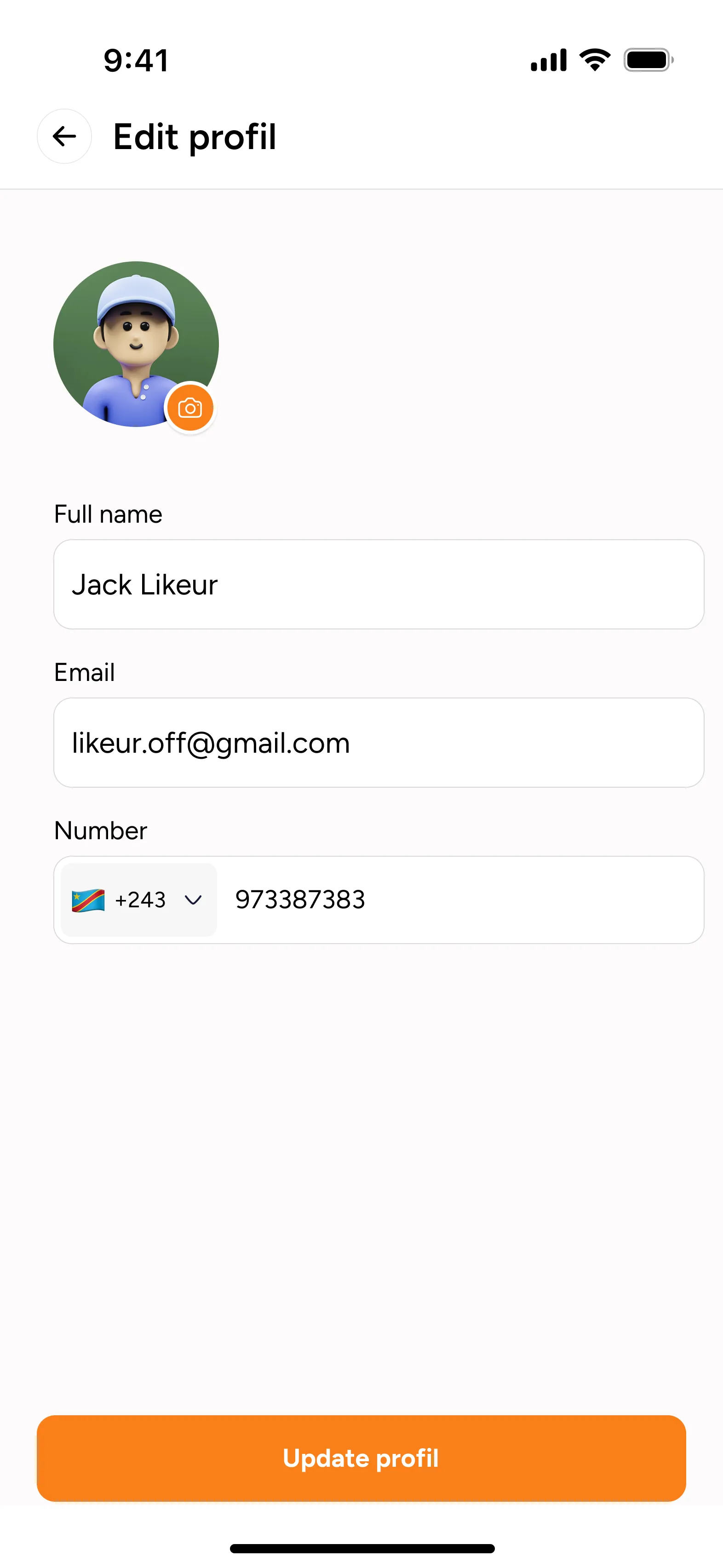 Screenshot of Tshiakani VTC