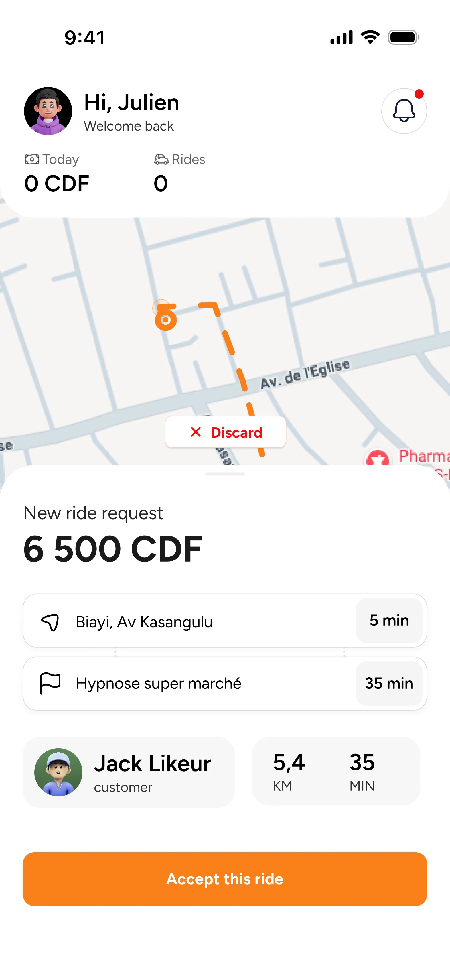 Screenshot of Tshiakani VTC