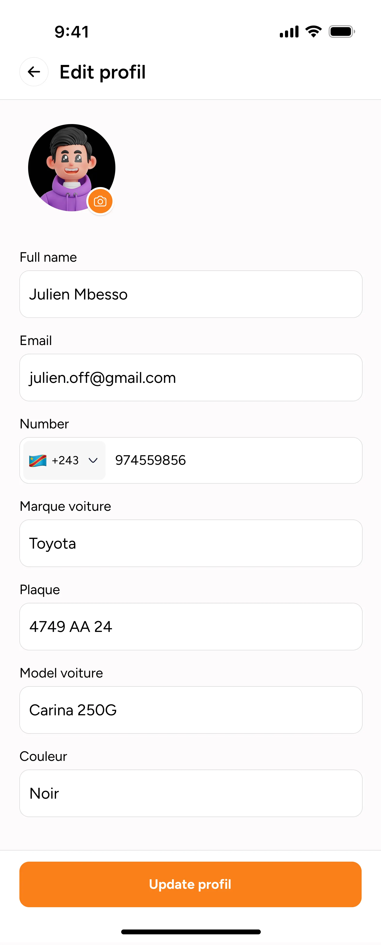 Screenshot of Tshiakani VTC